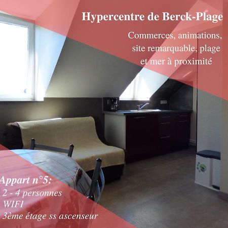 Studio avec mezzanine Berck-Plage Hyper-centre Exterior foto