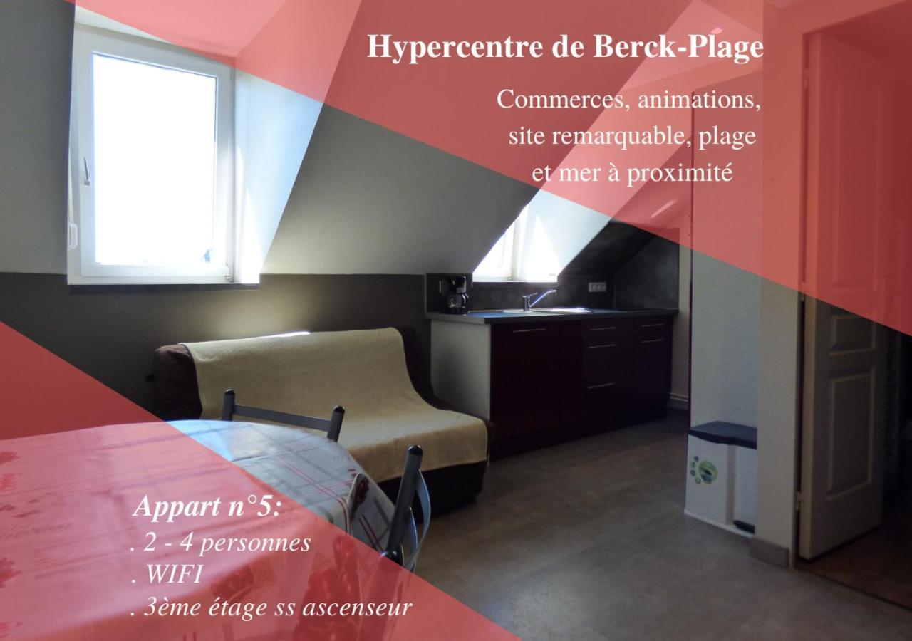 Studio avec mezzanine Berck-Plage Hyper-centre Exterior foto