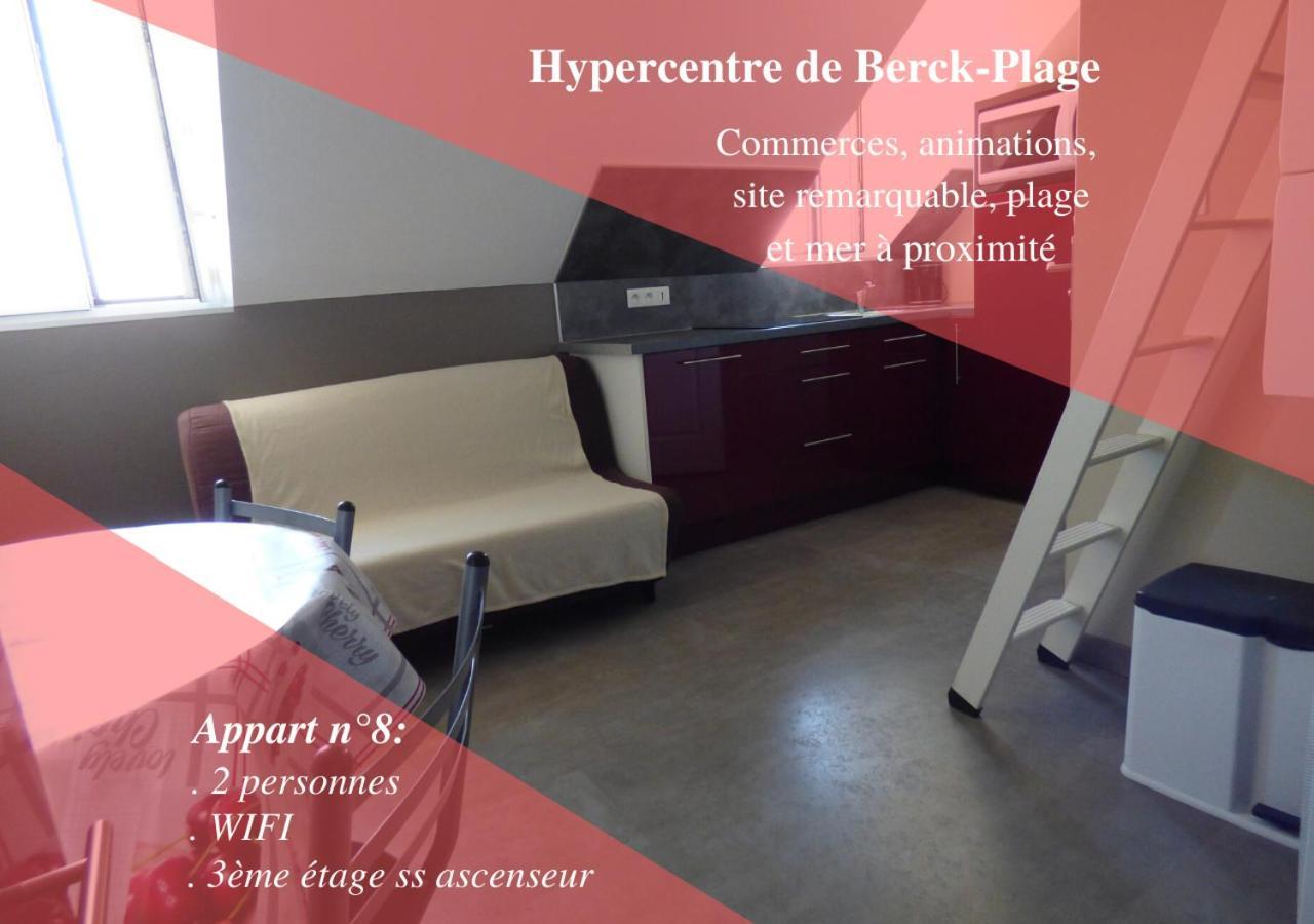 Studio avec mezzanine Berck-Plage Hyper-centre Exterior foto